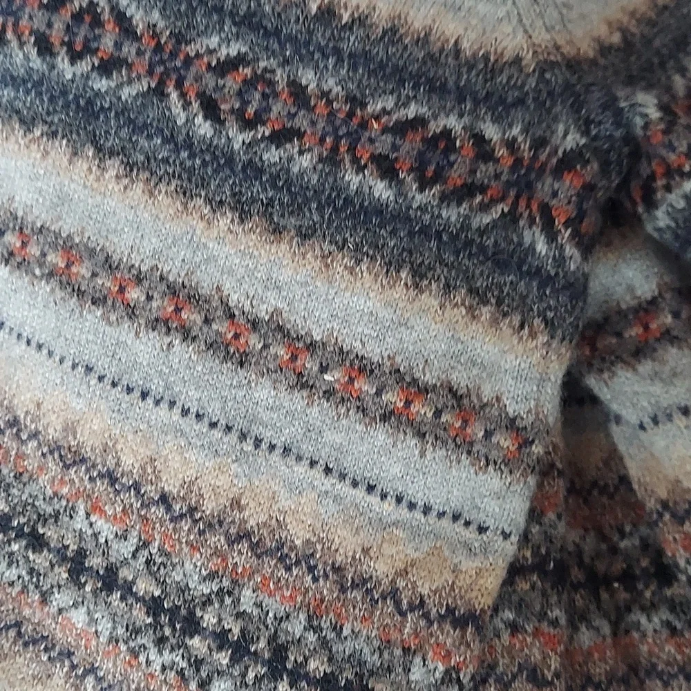 J. CREW striped XL wool Sweater